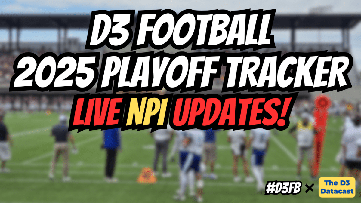 2025 Division III Football Playoff Tracker (NPI&nbsp;Updates)