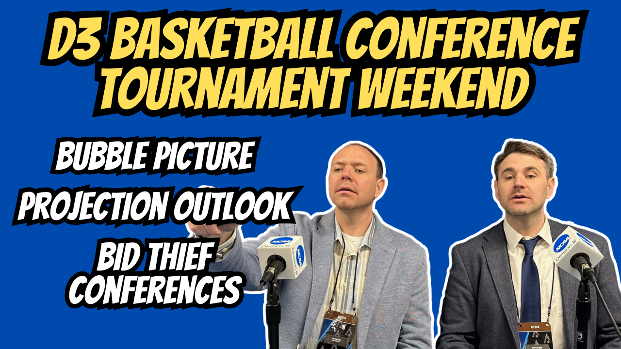 Conference Tournament Weekend Update